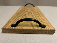 Load image into Gallery viewer, Handmade Oak Double Handled Serving/Charcuterie Board