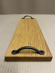 Handmade Oak Double Handled Serving/charcuterie Board