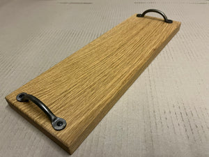 Handmade Oak Double Handled Serving/charcuterie Board