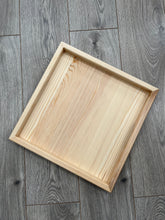 Load image into Gallery viewer, 40 x 40 Pine Tray/Charcuterie Board