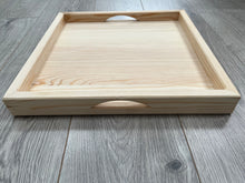 Load image into Gallery viewer, 40 x 40 Pine Tray/Charcuterie Board